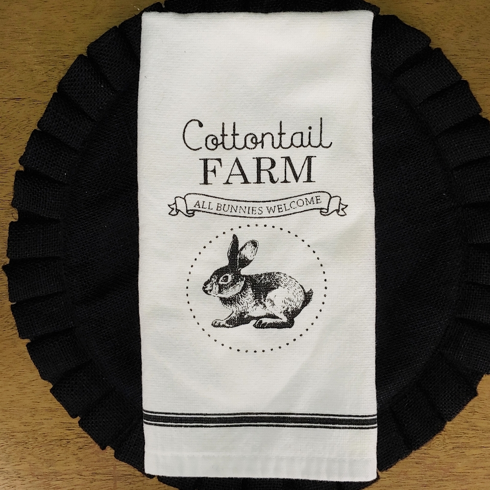💲3 for $15💲Cotton Tail Farms Plush Kitchen Towel